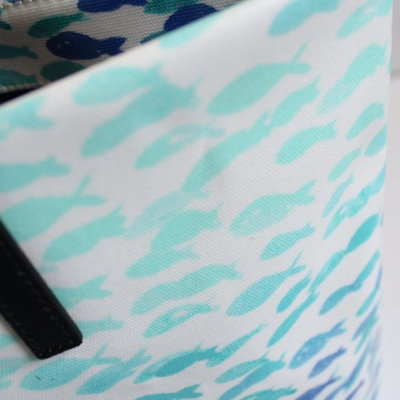 NWT Kate Spade Make A Splash PLENTY OF FISH Tote - Picture 8 of 10